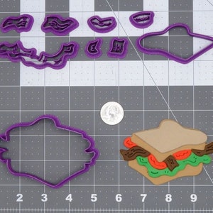 BLT Sandwich 266-I255 Cookie Cutter Set