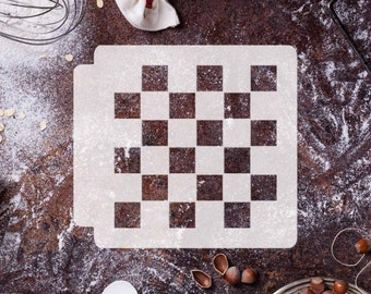 Checkered Pattern 783-C979 Stencil