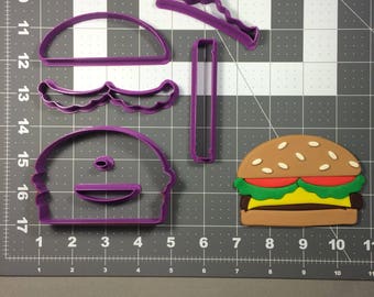 Hamburger 100 Cookie Cutter Set