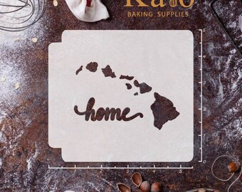 Hawaii Home State 783-A393 Stencil