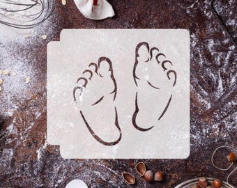 Stencil Piedini Bambino 783-J068