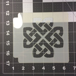 Knot Pattern 103 Stencil