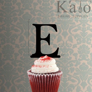 Alfabeto griego Epsilon 228-065 Cupcake Topper