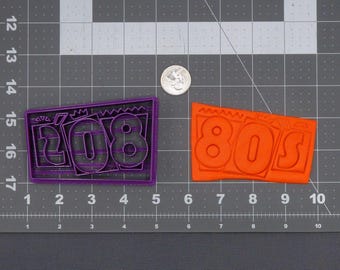 80s Eighties 266-L256 Cookie Cutter