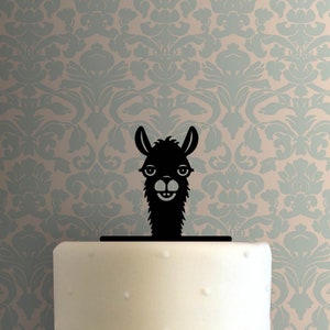 Lama Kopf 225-B497 Cake Topper