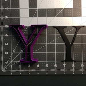 Griechischer Buchstabe Upsilon Cookie Cutter