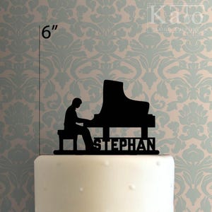 Custom Piano 225-096 Cake Topper