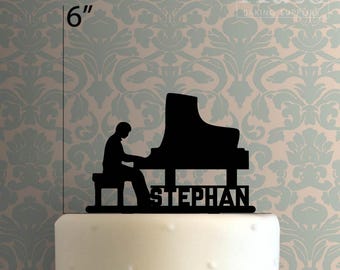 Custom Piano 225-096 Cake Topper