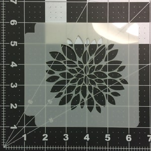 Flower 113 Stencil
