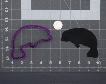 Manatee 266-E166 Cookie Cutter Silhouette