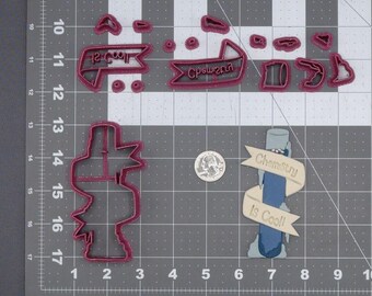 Science - Chemistry is Cool Beaker 266-L266 Cookie Cutter Set