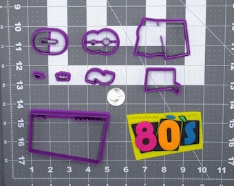 80s 266-G028 Cookie Cutter Set