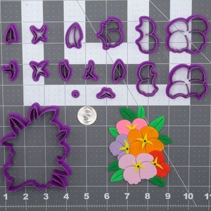 Flowers 266-F921 Cookie Cutter Set