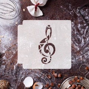 Treble Clef 783-I408 Stencil