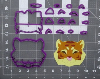 Tiger Head 266-E034 Juego de cortador de galletas