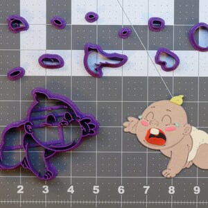 Crying Baby 266-B630 Cookie Cutter Set