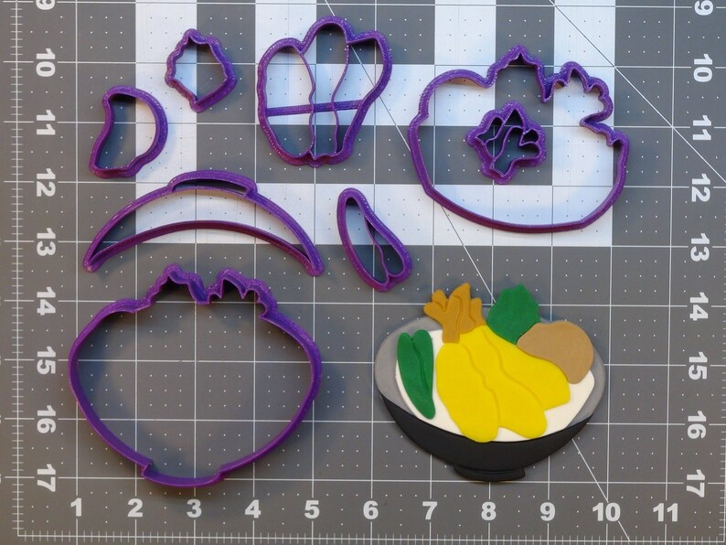 Tempura Bowl 266-C123 Cookie Cutter Set
