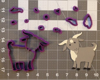 Goat 266-C176 Cookie Cutter Set