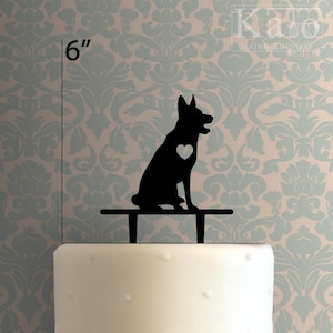 Dog - German Shepard 225-514 Cake Topper