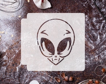 Alien Head 783-I475 Stencil