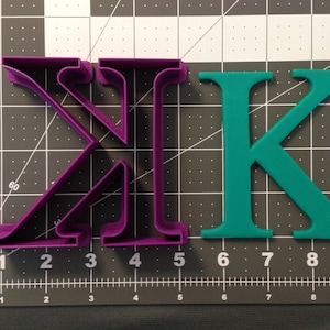 Griechischer Buchstabe Kappa Ausstechform