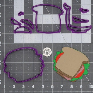 Sandwich 266-M016 Cookie Cutter Set