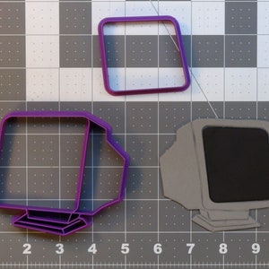 Computer Monitor 266-A857 Cookie Cutter Set
