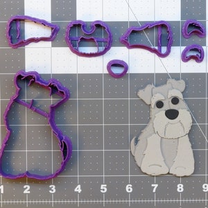 Schnauzer 266-A035 Cookie Cutter Set