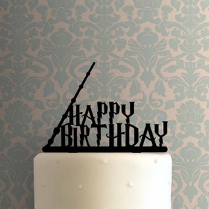 Wizard Happy Birthday 225-A031 Cake Topper