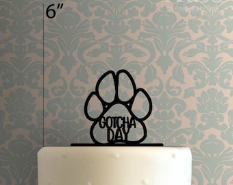 Gotcha Day Paw 225-479 Cake Topper