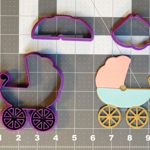 Baby Pram 266-C729 Cookie Cutter Set