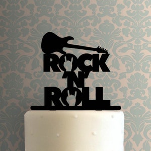 Decoración para tarta Rock N Roll 225-A936