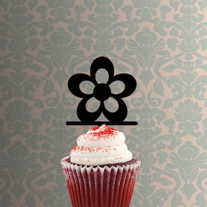Flower 228-461 Cupcake Topper
