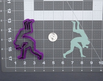Wrestling Move 266-F815 Cookie Cutter Silhouette