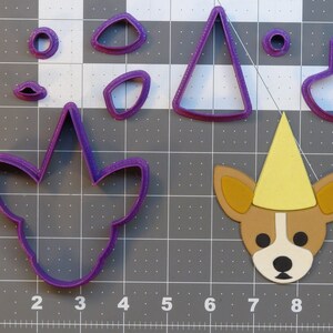 Birthday Dog - Chihuahua 266-B392 Cookie Cutter Set