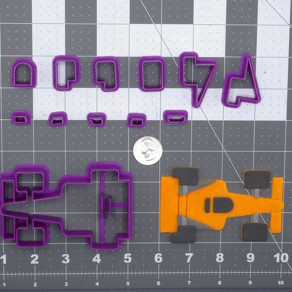 Racecar Cookie Cutter Etsy