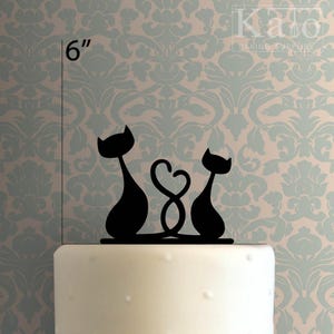 Cats Intertwined 225-084 Cake Topper
