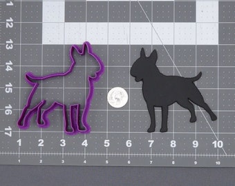 Bull Terrier Dog Body 266-I618 Cookie Cutter Silhouette