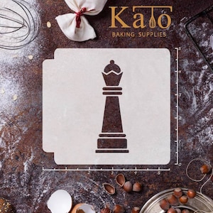Chess Piece Queen 783-466 Stencil