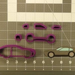Car 266-332 Cookie Cutter Set