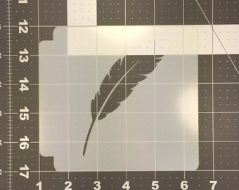 Feather 100 Stencil