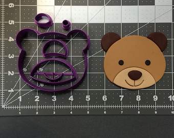Bear Face 100 Cookie Cutter Set