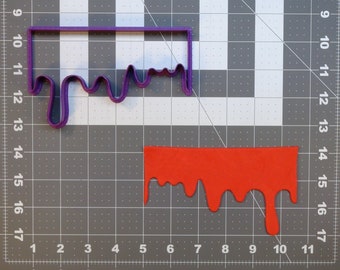 Dripping Blood Repeating Pattern 266-B710 Cookie Cutter