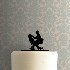 Dentist Checking Teeth 225-B793 Cake Topper