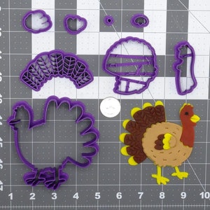 Thanksgiving - Turkey Body 266-E172 Cookie Cutter Set