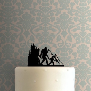 Bigfoot Sasquatch Family 225-B709 Cake Topper