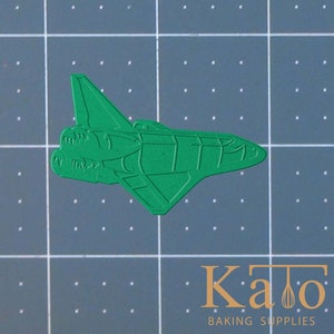 Space Shuttle 227-434 Cookie Cutter and Acrylic Stamp (Imprinted)