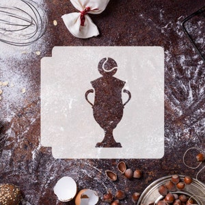 Tennis Trophy 783-H958 Stencil