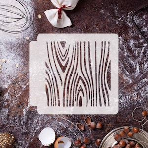 Stencil con venature del legno 783-C980