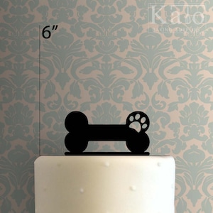 Paw Bone 225-424 Cake Topper